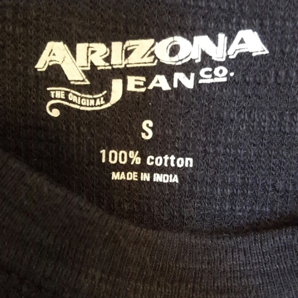 Arizona Jeans Black Full Sleeve Cotton Knit Shirt - Picture 3 of 3